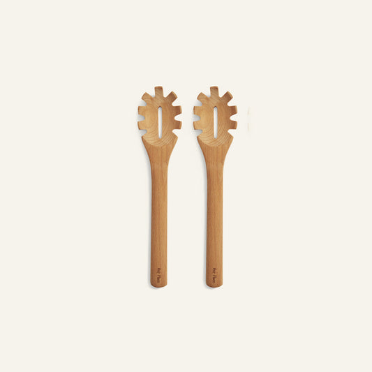 Beechwood Serving Spoons